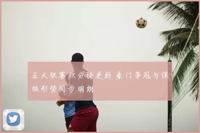 五大联赛积分榜更新 豪门争冠与保级形势同步明朗